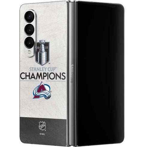 NHL 2022 Stanley Cup Champions Avalanche Galaxy Z Fold4 5G Skin