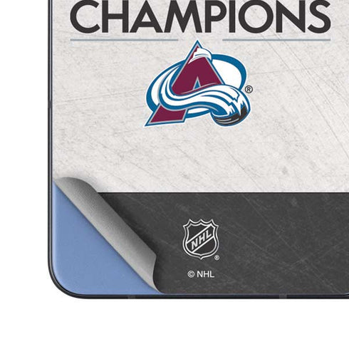 NHL 2022 Stanley Cup Champions Avalanche Galaxy Z Fold5 5G Skin