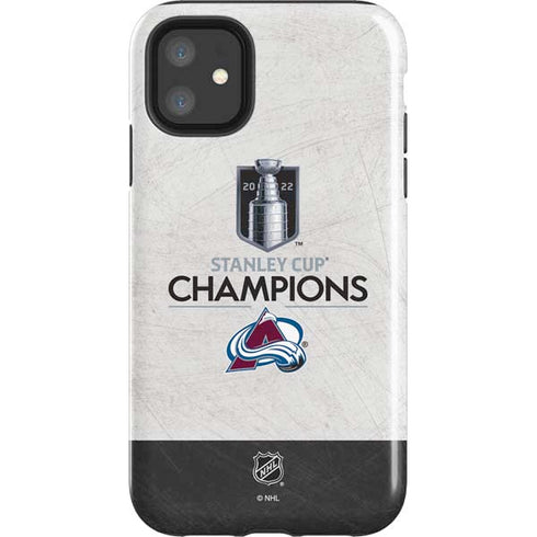 NHL 2022 Stanley Cup Champions Avalanche iPhone 11 Impact Case