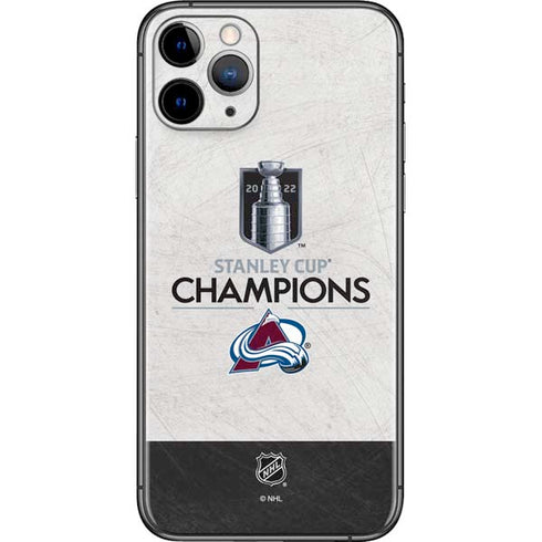 NHL 2022 Stanley Cup Champions Avalanche iPhone 11 Pro Skin