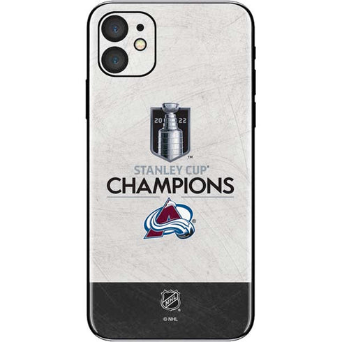 NHL 2022 Stanley Cup Champions Avalanche iPhone 11 Skin