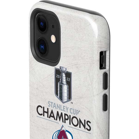 NHL 2022 Stanley Cup Champions Avalanche iPhone 12 Impact Case