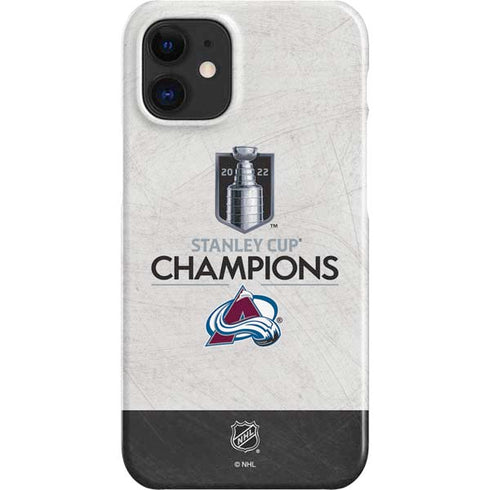 NHL 2022 Stanley Cup Champions Avalanche iPhone 12 Mini Lite Case