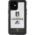 NHL 2022 Stanley Cup Champions Avalanche iPhone 12 Mini Waterproof Case