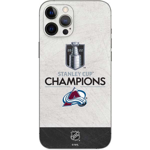 NHL 2022 Stanley Cup Champions Avalanche iPhone 12 Pro Max Skin