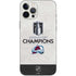 NHL 2022 Stanley Cup Champions Avalanche iPhone 12 Pro Max Skin