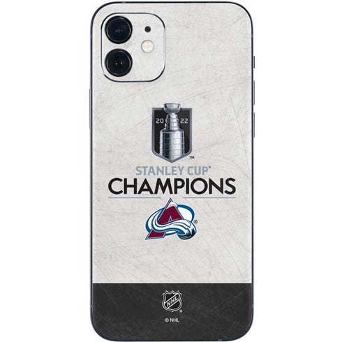 NHL 2022 Stanley Cup Champions Avalanche iPhone 12 Skin