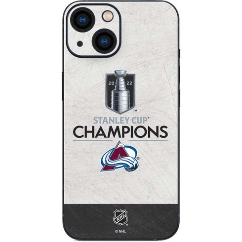 NHL 2022 Stanley Cup Champions Avalanche iPhone 13 Mini Skin
