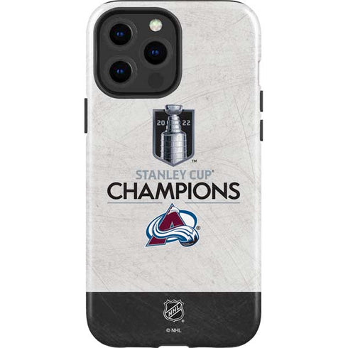 NHL 2022 Stanley Cup Champions Avalanche iPhone 13 Pro Max Impact Case