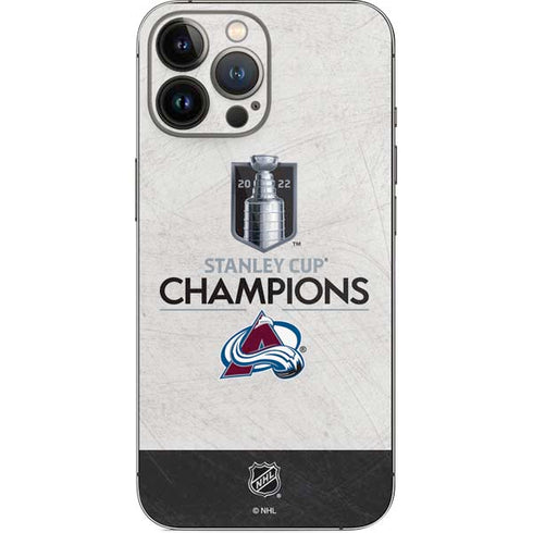 NHL 2022 Stanley Cup Champions Avalanche iPhone 13 Pro Max Skin