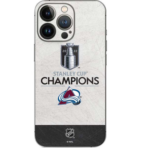 NHL 2022 Stanley Cup Champions Avalanche iPhone 13 Pro Skin