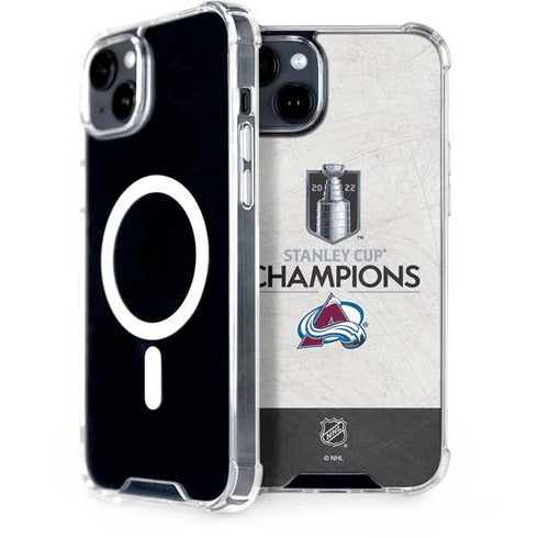 NHL 2022 Stanley Cup Champions Avalanche iPhone 15 MagSafe Case