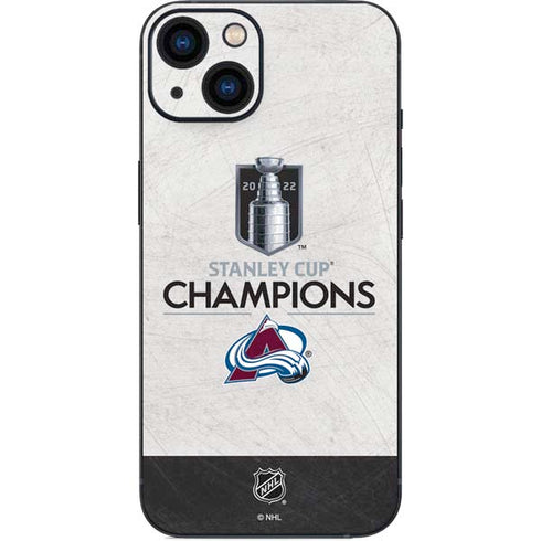 NHL 2022 Stanley Cup Champions Avalanche iPhone 15 Plus Skin