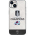 NHL 2022 Stanley Cup Champions Avalanche iPhone 14 Plus Skin