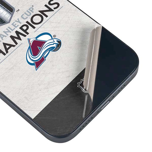 NHL 2022 Stanley Cup Champions Avalanche iPhone 15 Plus Skin