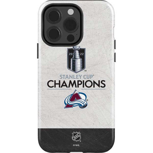 NHL 2022 Stanley Cup Champions Avalanche iPhone 15 Pro Impact Case