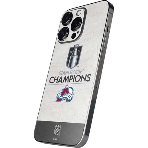 NHL 2022 Stanley Cup Champions Avalanche iPhone 15 Pro Skin