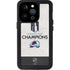 NHL 2022 Stanley Cup Champions Avalanche iPhone 14 Pro Waterproof Case