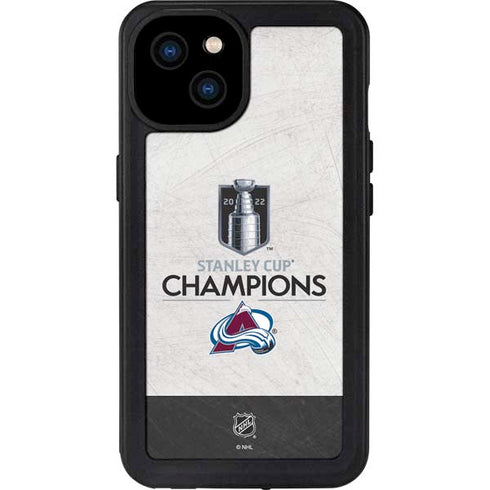 NHL 2022 Stanley Cup Champions Avalanche iPhone 15 Plus Waterproof Case