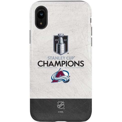 NHL 2022 Stanley Cup Champions Avalanche iPhone XR Pro Case