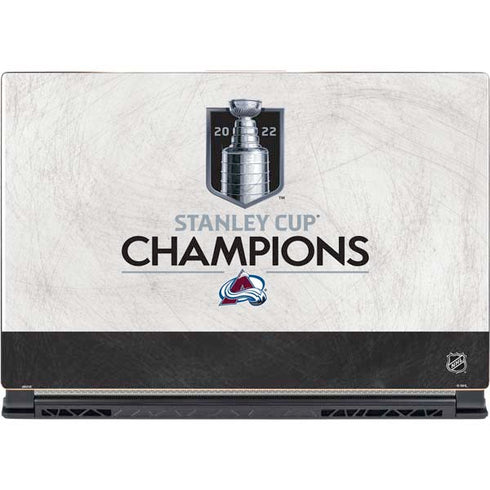 NHL 2022 Stanley Cup Champions Avalanche MSI GS65 Stealth Laptop Skin