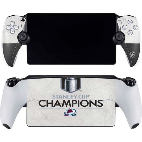 NHL 2022 Stanley Cup Champions Avalanche PlayStation Portal Remote Player Skin