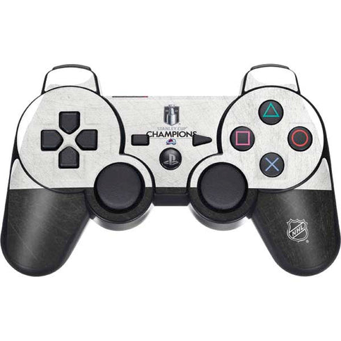 NHL 2022 Stanley Cup Champions Avalanche PS3 Dual Shock wireless controller Skin
