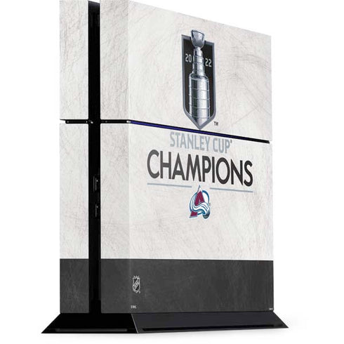 NHL 2022 Stanley Cup Champions Avalanche PS4 Console Skin