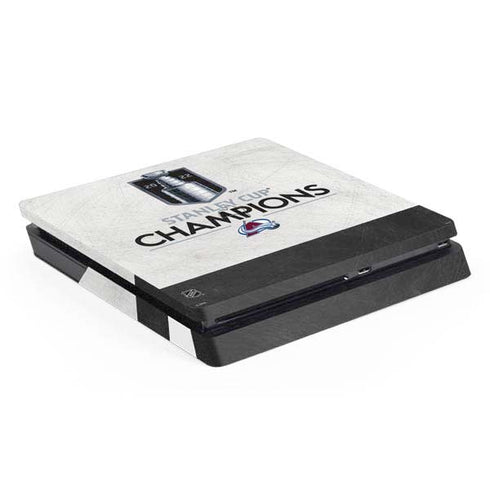 NHL 2022 Stanley Cup Champions Avalanche PS4 Slim Skin