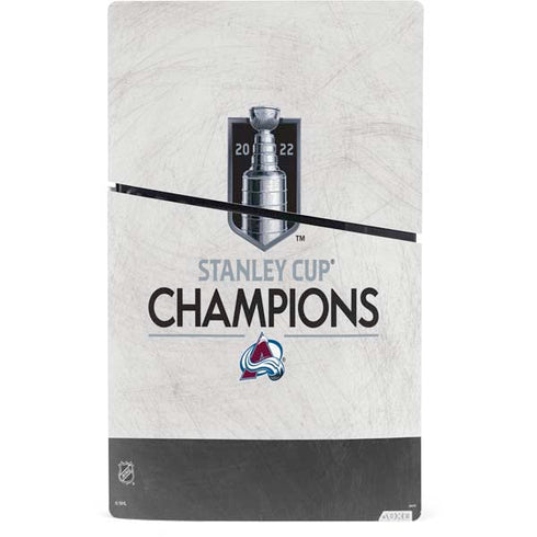 NHL 2022 Stanley Cup Champions Avalanche PS5 Slim Digital Edition Bundle Skin