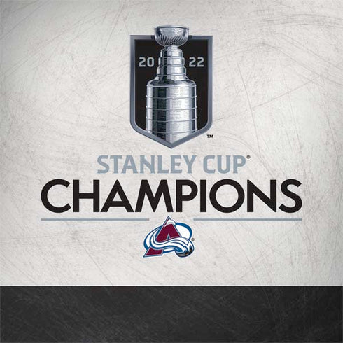NHL 2022 Stanley Cup Champions Avalanche Surface Book 2 13.5in Skin