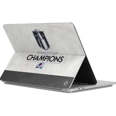 NHL 2022 Stanley Cup Champions Avalanche Surface Laptop Studio Skin