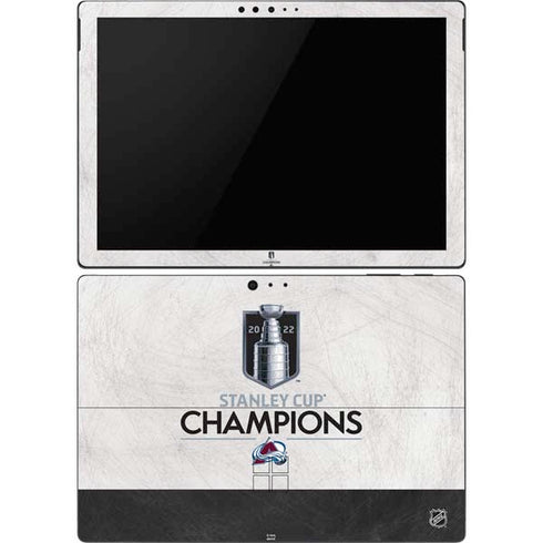 NHL 2022 Stanley Cup Champions Avalanche Surface Pro 6 Skin