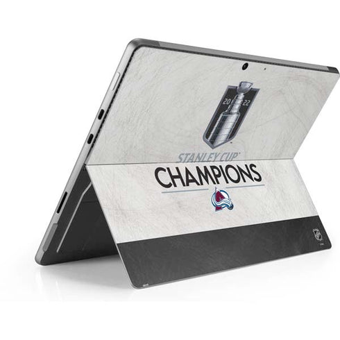 NHL 2022 Stanley Cup Champions Avalanche Surface Pro 9 Skin