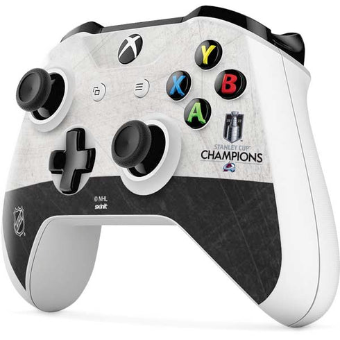 NHL 2022 Stanley Cup Champions Avalanche Xbox One S Controller Skin