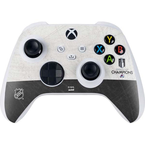 NHL 2022 Stanley Cup Champions Avalanche Xbox Series S Controller Skin