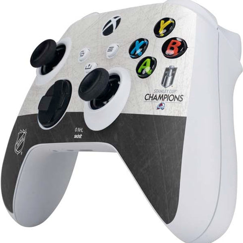 NHL 2022 Stanley Cup Champions Avalanche Xbox Series S Controller Skin