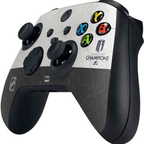NHL 2022 Stanley Cup Champions Avalanche Xbox Series X Controller Skin