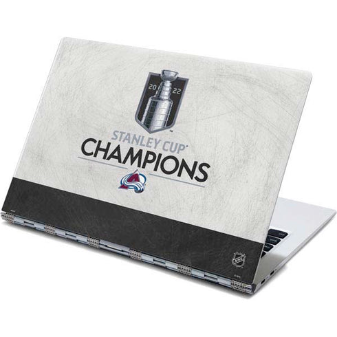 NHL 2022 Stanley Cup Champions Avalanche Yoga 910 2-in-1 14in Touch-Screen Skin