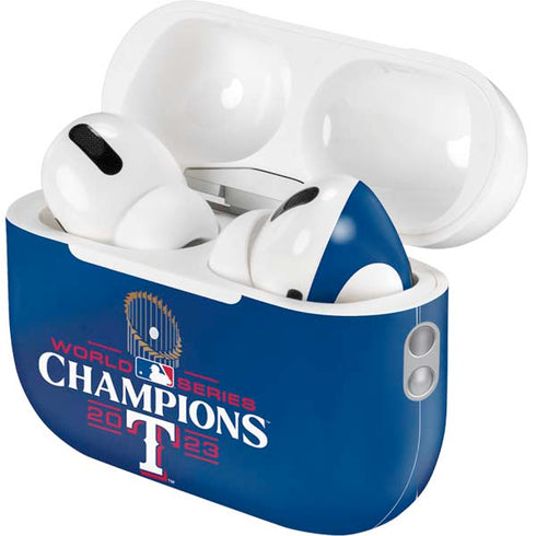 2023 World Series Champions Texas Rangers AirPods Pro 2nd Gen Skin