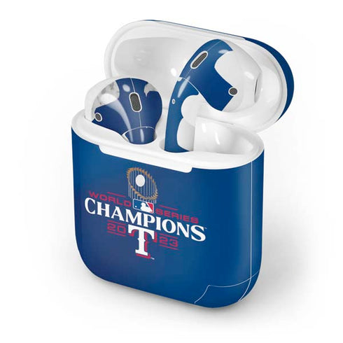 2023 World Series Champions Texas Rangers Apple AirPods 2 Skin