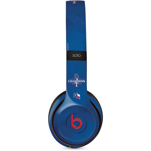 2023 World Series Champions Texas Rangers Beats Solo 2 Wireless Skin