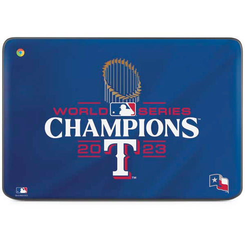 2023 World Series Champions Texas Rangers HP Chromebook Skin