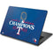 2023 World Series Champions Texas Rangers Dell Chromebook Skin