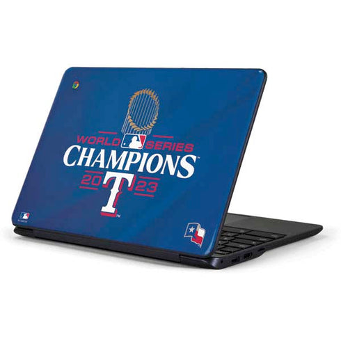 2023 World Series Champions Texas Rangers Samsung Chromebook Skin