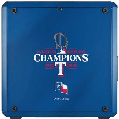 2023 World Series Champions Texas Rangers Cooler Master MasterBox Q300L Mini Tower Skin