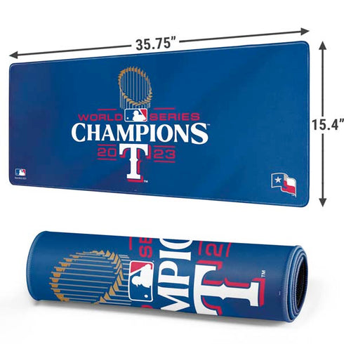 2023 World Series Champions Texas Rangers Gaming Mouse Pad