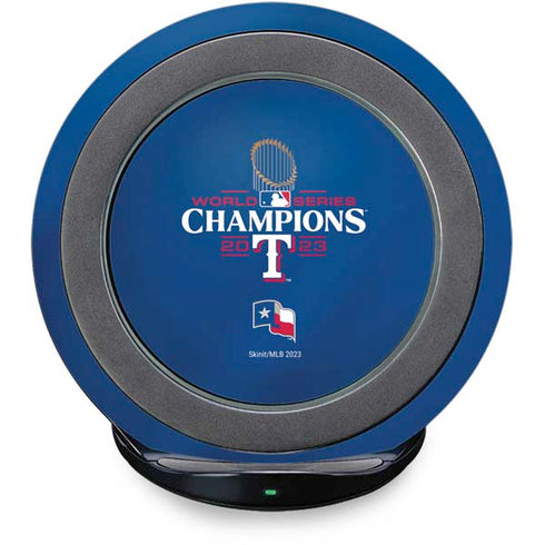 2023 World Series Champions Texas Rangers Fast Charge Wireless Charging Stand Skin