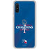 2023 World Series Champions Texas Rangers Galaxy A10e Clear Case