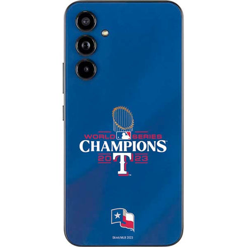 2023 World Series Champions Texas Rangers Galaxy A54 5G Skin